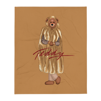 Teddy P Throw Blanket