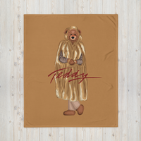 Teddy P Throw Blanket