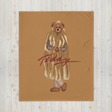 Teddy P Throw Blanket
