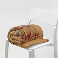 Teddy P Throw Blanket