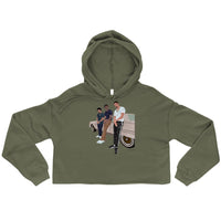 Franklin x Leon x Manboy Crop Hoodie