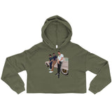 Franklin x Leon x Manboy Crop Hoodie